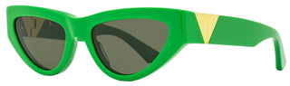 Bottega Veneta Cat Eye Sunglasses BV1176S 003 Green 55mm