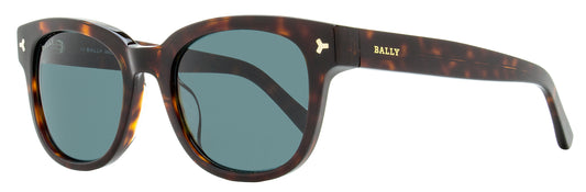 Bally Soft Rectangular Sunglasses BY0033H 54N Havana 51mm