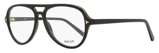 Bally Pilot Eyeglasses BY5031 001 Black 57mm