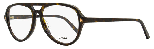 Bally Pilot Eyeglasses BY5031 052 Dark Havana 57mm