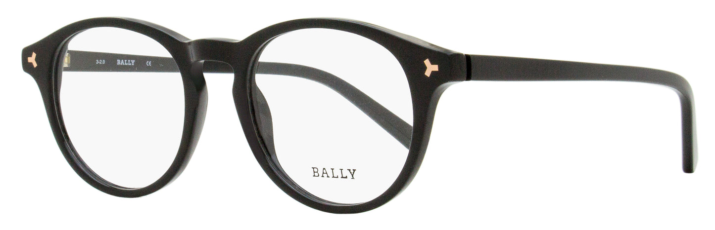 Bally Oval Eyeglasses BY5032 001 Black 49mm