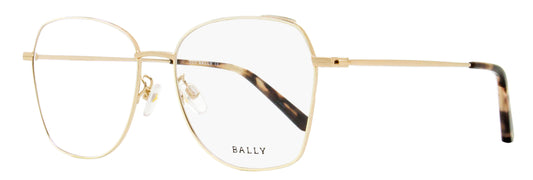 Bally Butterfly Eyeglasses BY5036H 024 Gold/Rose Havana 54mm