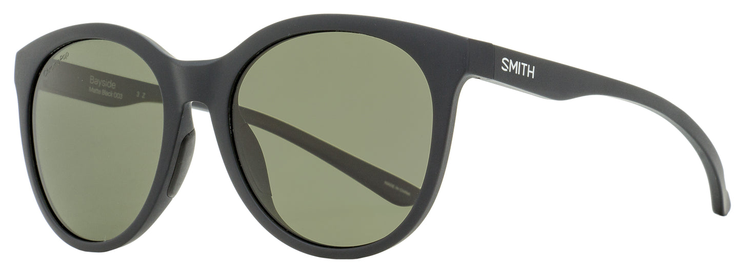 Smith Polarized Sunglasses Bayside 003LZ Matte Black 54mm