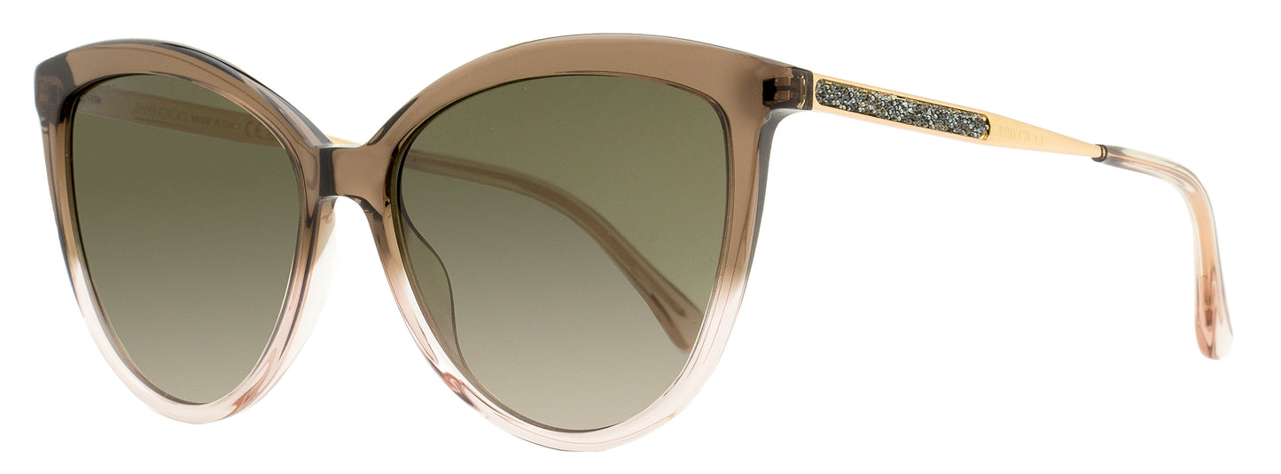 Jimmy Choo Cat Eye Sunglasses Belinda 08MHA Brown-Nude 56mm