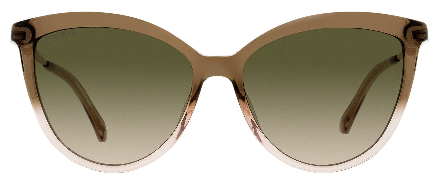 Jimmy Choo Cat Eye Sunglasses Belinda 08MHA Brown-Nude 56mm