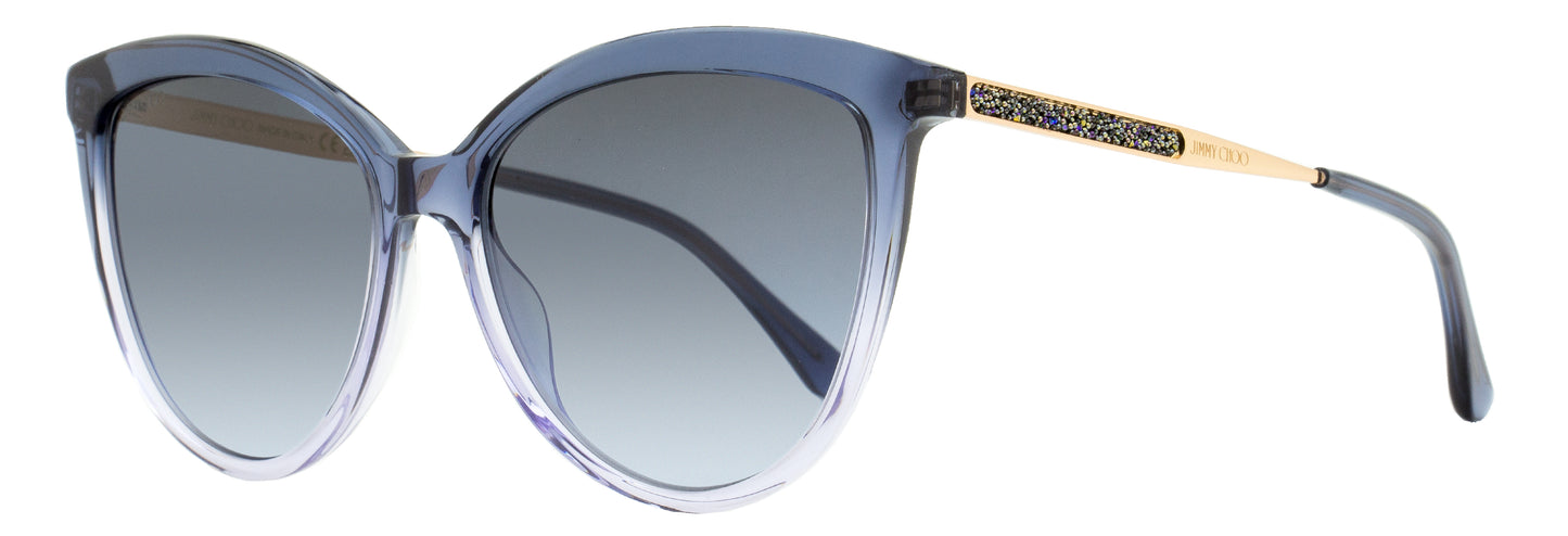 Jimmy Choo Cat Eye Sunglasses Belinda JQ4GB Blue-Lilac 56mm