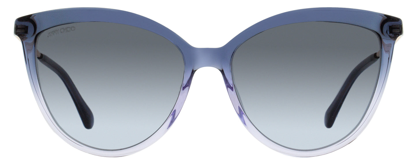 Jimmy Choo Cat Eye Sunglasses Belinda JQ4GB Blue-Lilac 56mm