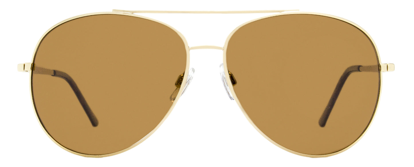 Columbia Canyons Bend Sunglasses C104SP 710 Gold Polarized 60mm