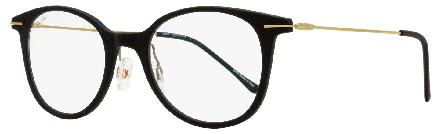 Maui Jim Pantos Eyeglasses C2413 2M Matte Black/Gold 48mm