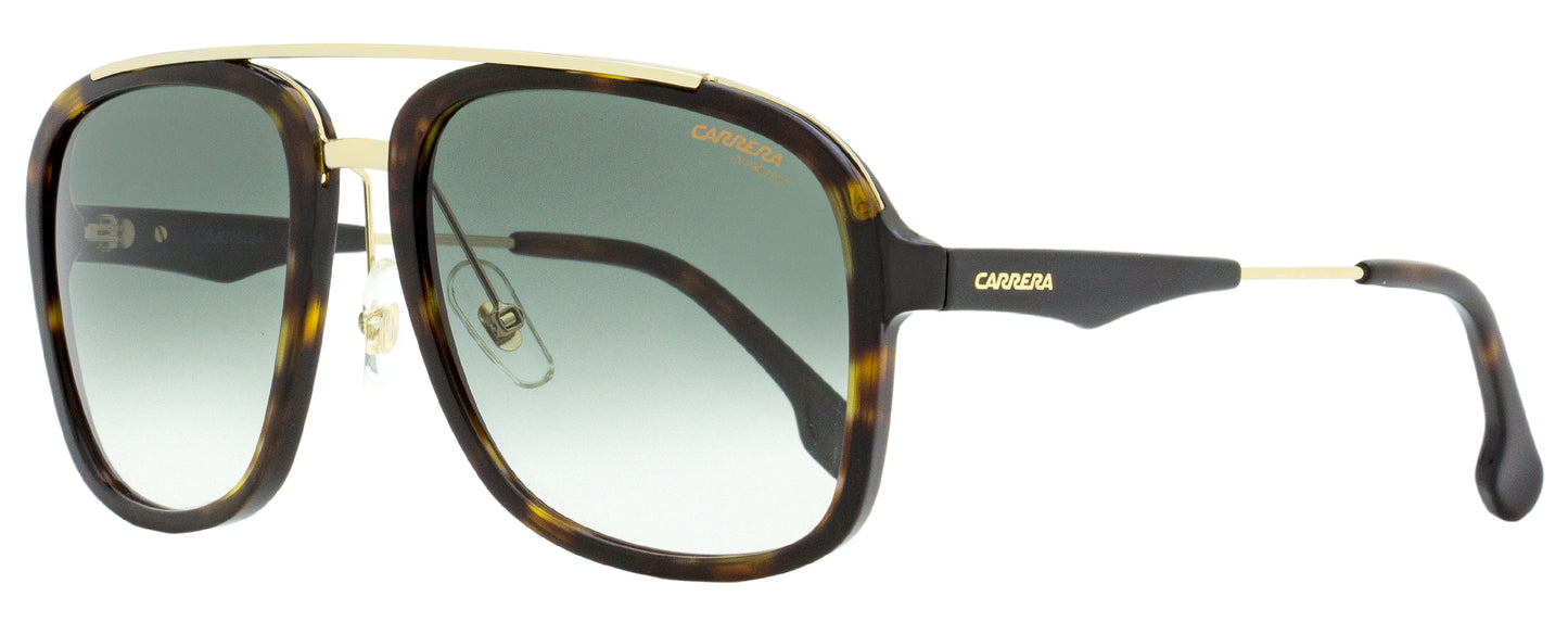 Carrera Square Sunglasses CA133S 2IK9K Havana/Gold 57mm