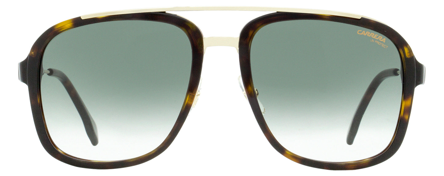 Carrera Square Sunglasses CA133S 2IK9K Havana/Gold 57mm