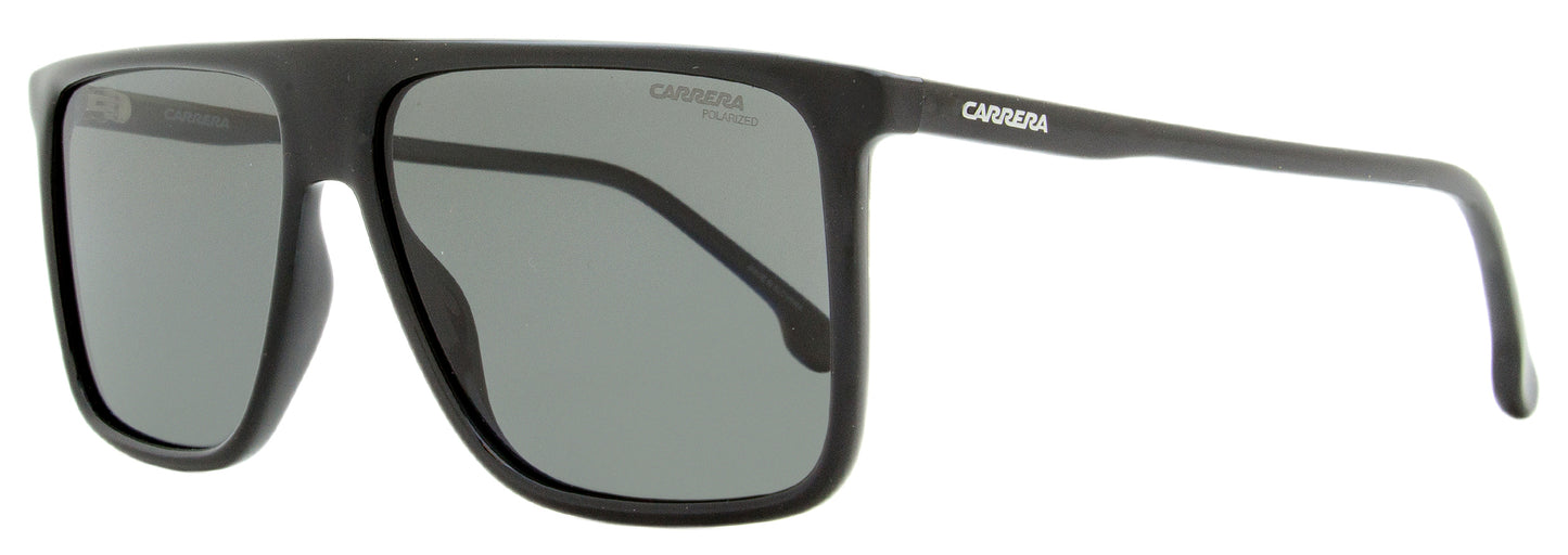 Carrera Square Sunglasses CA172S 08AM9 Black Polarized 58mm 172/S