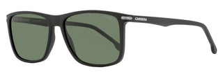 Carrera Polarized Rectangular Sunglasses 298/S 003UC Matte Black 57mm