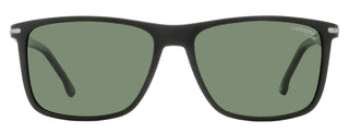 Carrera Polarized Rectangular Sunglasses 298/S 003UC Matte Black 57mm