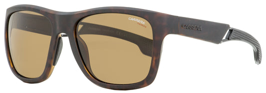 Carrera Wrap Sunglasses CA4007/S N9PSP Matte Havana Polarized 56mm 4007