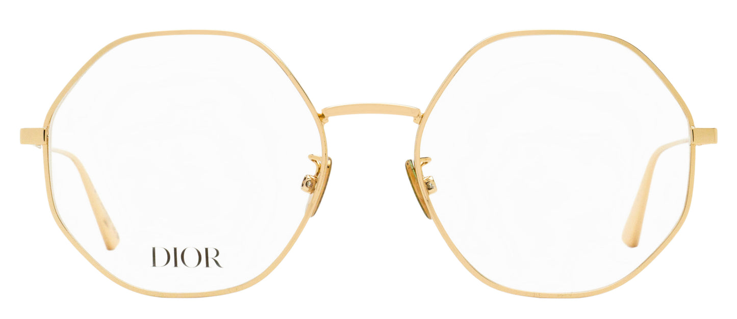 Dior GemDiorO R2U Eyeglasses CD50019U 029 Gold 54mm