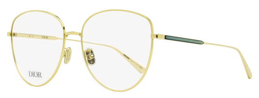 Dior GemDiorO R3U Eyeglasses CD50031U 032 Gold/Aqua 58mm