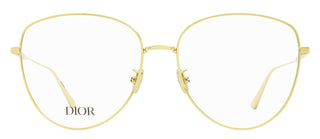 Dior GemDiorO R3U Eyeglasses CD50031U 032 Gold/Aqua 58mm