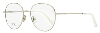 Dior Mini CD O R3U Eyeglasses CD50062U 016 Palladium 52mm