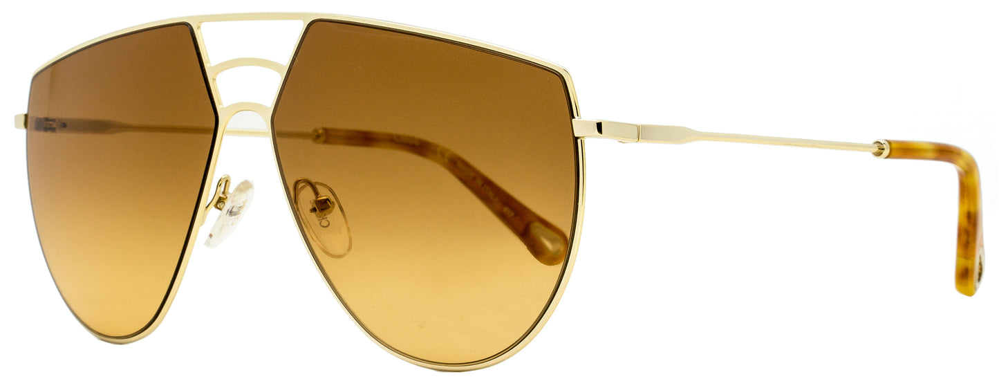 Chloe Pilot Sunglasses CE139S Ricky 805 Gold/Blonde Havana 62mm 139