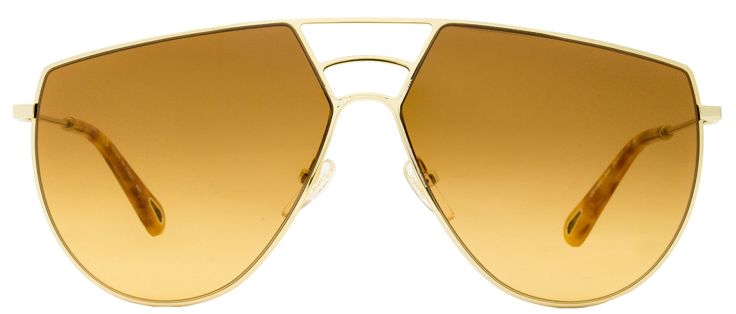 Chloe Pilot Sunglasses CE139S Ricky 805 Gold/Blonde Havana 62mm 139