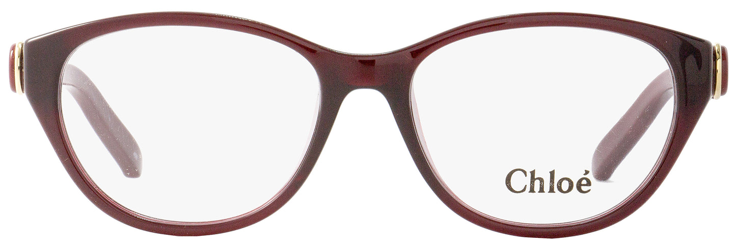 Chloe Cat Eye Eyeglasses CE2646 603 Size: 52mm Bordeaux 2646