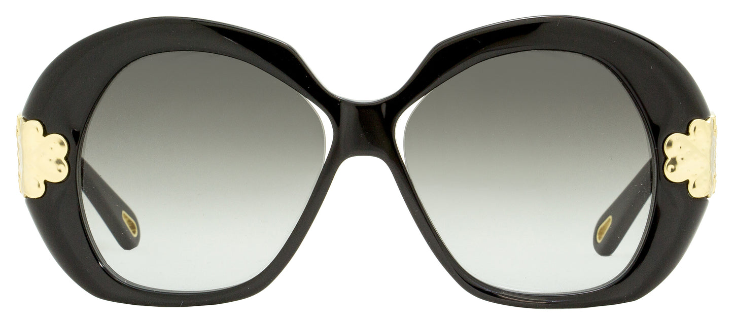 Chloe Butterfly Sunglasses CE743S 001 Black/Gold 54mm 743