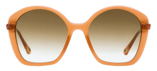 Chloe Geometric Braided Sunglasses CH0003S 002 Coral 55mm