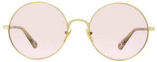 Chloe Clip-on Sunglasses CH0042S 002 Gold/Clear 56mm 42