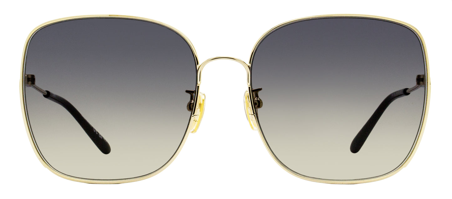 Chloe Square Sunglasses CH0170SA 001 Gold/Black 61mm