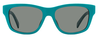 Celine Classic Rectangular Sunglasses CL40249U 87A Turquoise 55mm