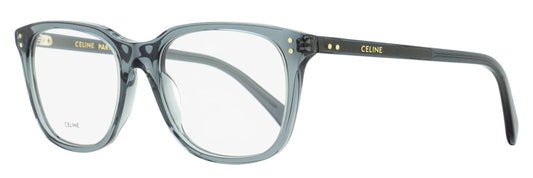 Celine Soft Rectangular Eyeglasses CL50082I 090 Transparent Gray 55mm