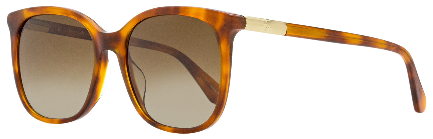 Kate Spade Square Sunglasses Caylin/S 09QLA Havana Polarized 54mm