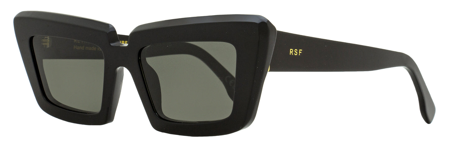 Retrosuperfuture Pointed Sunglasses Coccodrillo 2GS Black 57mm