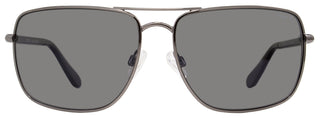 Corsa Rectangular Sunglasses Enzo C06 Gunmetal/Carbon Fiber Polarized
