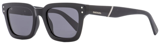 Diesel Rectangular Sunglasses DL0231 01A Black 51mm 231