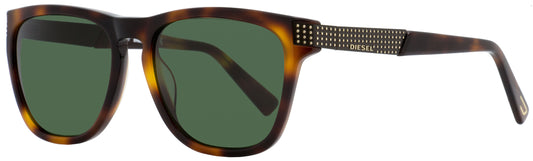 Diesel Rectangular Sunglasses DL0236 52N Dark Havana  54mm 236