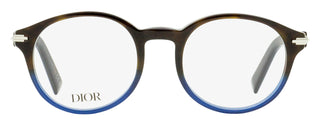 Dior BlackSuitO R1 Eyeglasses DM50009I 056 Havana/Blue 51mm