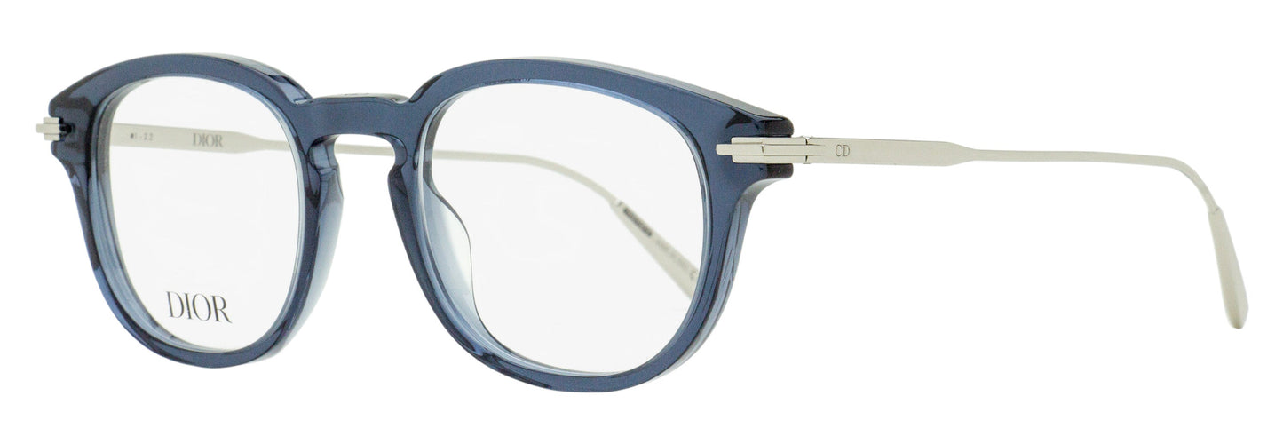 Dior BlackSuitO R2I Eyeglasses DM50030I 084 Blue/Gray/Silver 49mm