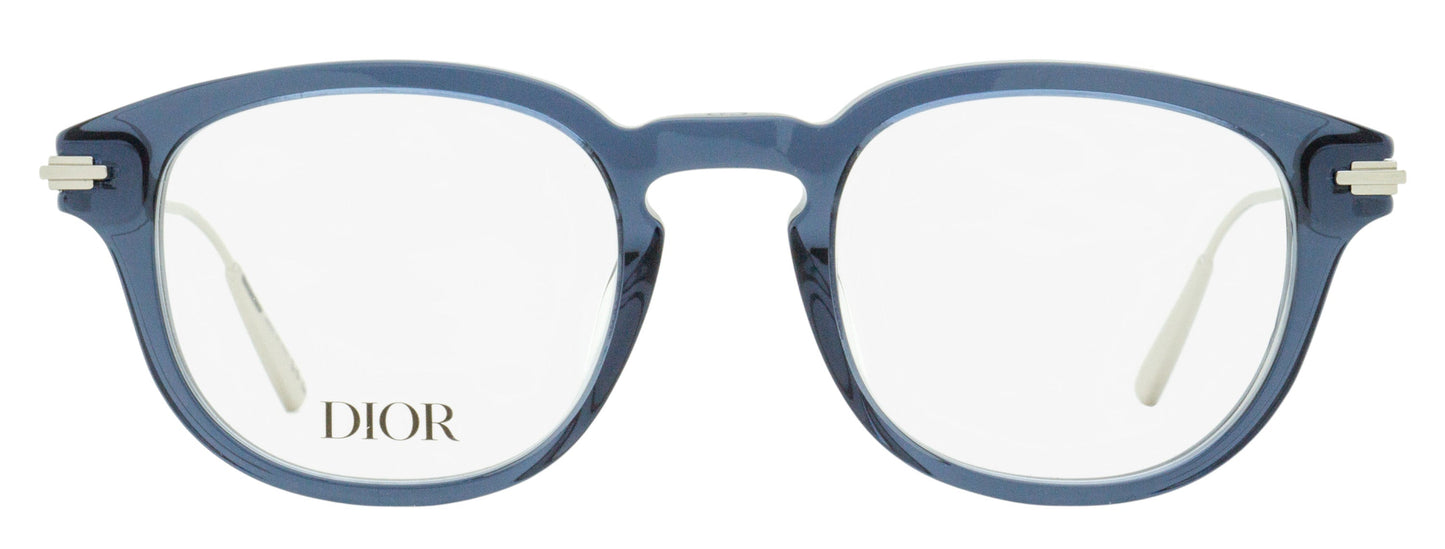Dior BlackSuitO R2I Eyeglasses DM50030I 084 Blue/Gray/Silver 49mm