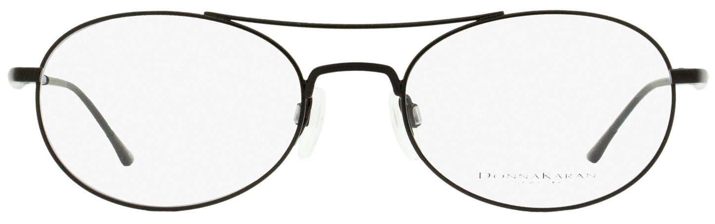 Donna Karan Oval Eyeglasses DO1001 001 Black 51mm 1001