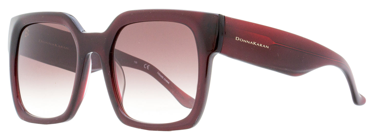 Donna Karan Square Sunglasses DO509S 605 Crystal Bordeaux 54mm 509