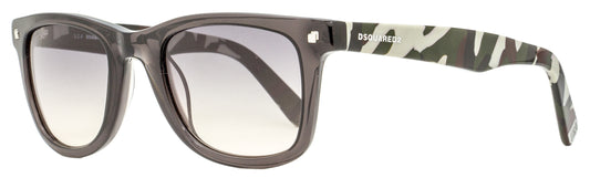 Dsquared2 Preston Sunglasses DQ0171 20B Transparent Gray/Camo 52mm 171