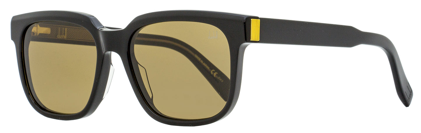 Dunhill Rectangular Sunglasses DU0002S 001 Black/Gold 54mm