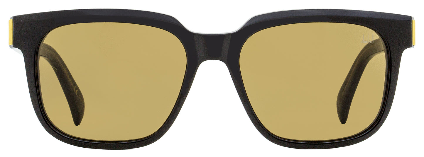 Dunhill Rectangular Sunglasses DU0002S 001 Black/Gold 54mm