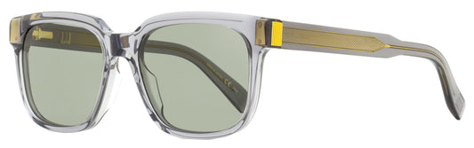 Dunhill Rectangular Sunglasses DU0002S 004 Transparent Gray 54mm