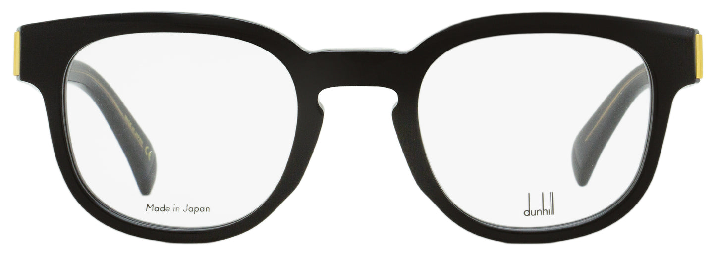 Dunhill Square Eyeglasses DU0003O 001 Black 49mm 3