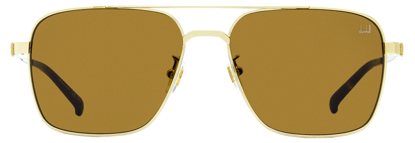 Dunhill Pilot Sunglasses DU0052S 004 Gold/Havana 58mm