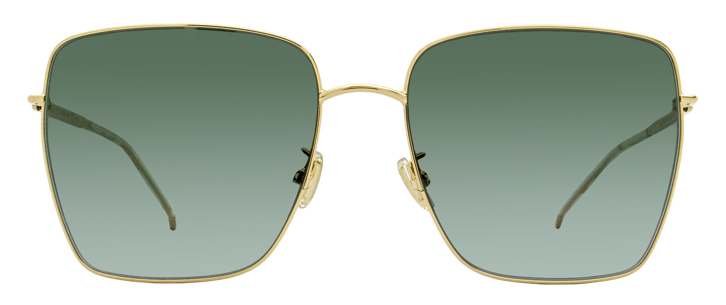 Jimmy Choo Square Sunglasses Dahla F/SK 0009O Gold 59mm