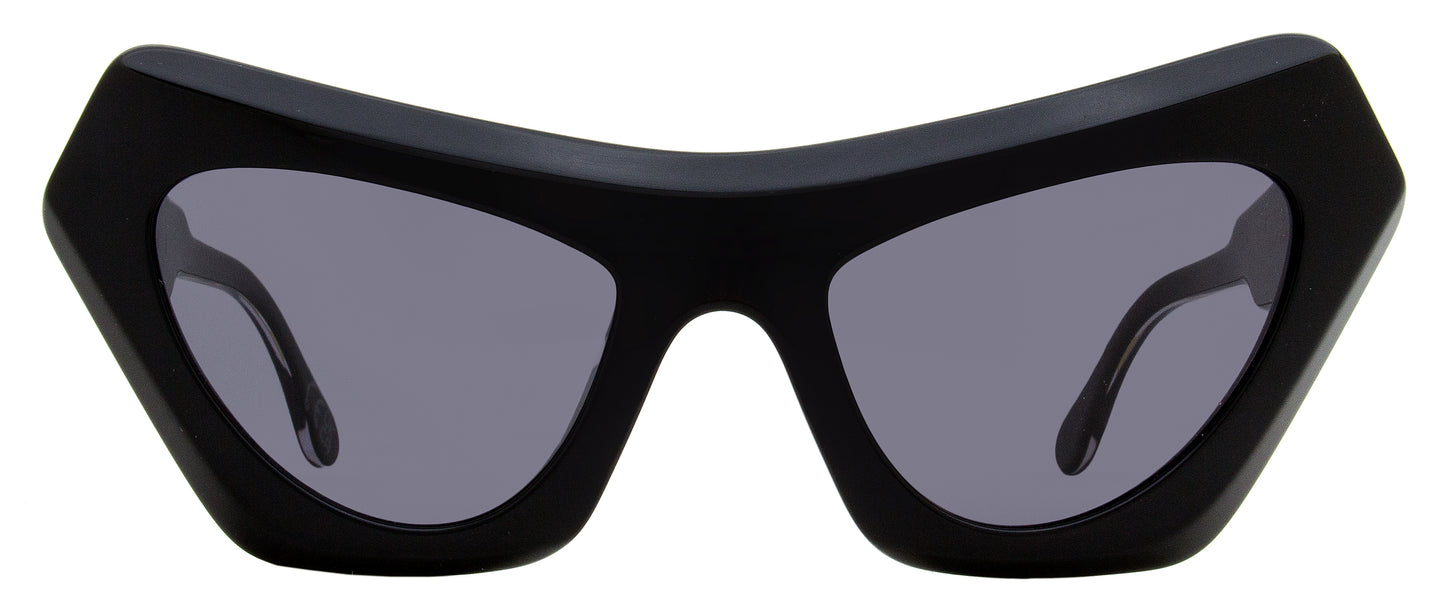 Marni Devil's Pool Cat Eye Sunglasses ZTJ Black 56mm